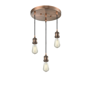 A thumbnail of the Innovations Lighting 211/3 Bare Bulb Antique Copper
