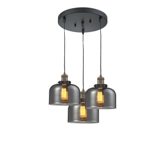A thumbnail of the Innovations Lighting 211/3 Large Bell Black Antique Brass / Plated Smoked