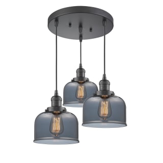 A thumbnail of the Innovations Lighting 211/3 Large Bell Oiled Rubbed Bronze / Smoked