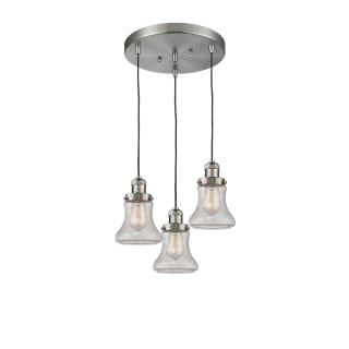 A thumbnail of the Innovations Lighting 211/3 Bellmont Brushed Satin Nickel / Seedy