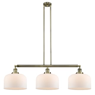A thumbnail of the Innovations Lighting 213 X-Large Bell Antique Brass / Matte White
