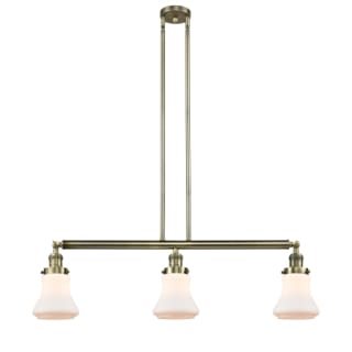 A thumbnail of the Innovations Lighting 213 Bellmont Antique Brass / Matte White