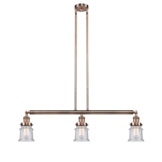 A thumbnail of the Innovations Lighting 213 Small Canton Antique Copper / Seedy
