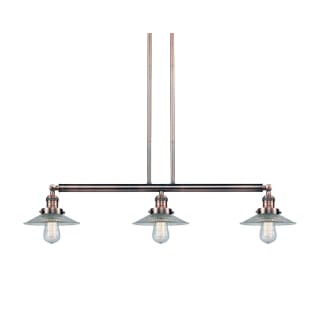 A thumbnail of the Innovations Lighting 213-S Halophane Antique Copper / Flat