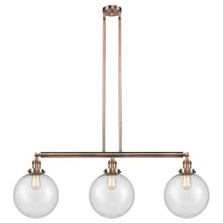 A thumbnail of the Innovations Lighting 213 X-Large Beacon Antique Copper / Seedy