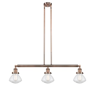 A thumbnail of the Innovations Lighting 213-S Olean Antique Copper / Seedy