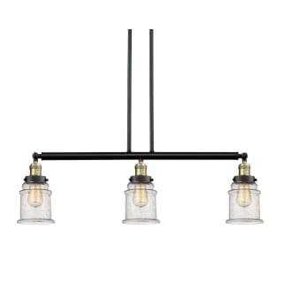 A thumbnail of the Innovations Lighting 213-S Canton Black / Antique Brass / Seedy