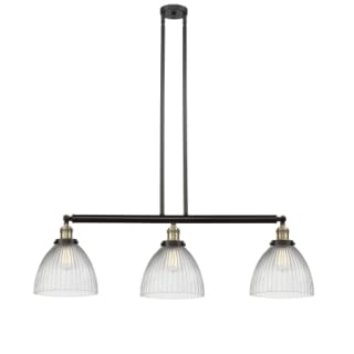 A thumbnail of the Innovations Lighting 213 Seneca Falls Black Antique Brass / Clear Halophane