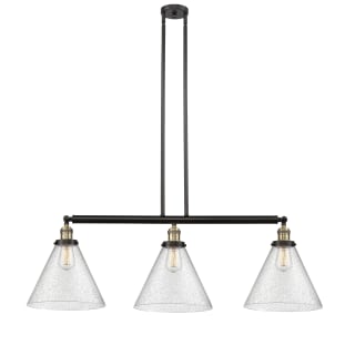 A thumbnail of the Innovations Lighting 213 X-Large Cone Black Antique Brass / Seedy