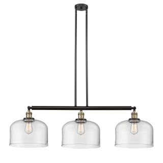 A thumbnail of the Innovations Lighting 213 X-Large Bell Black Antique Brass / Clear