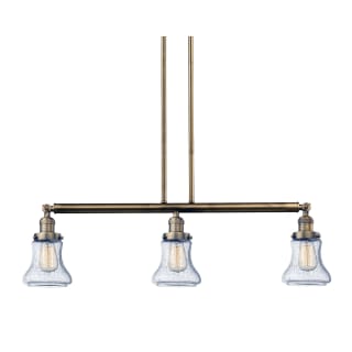 A thumbnail of the Innovations Lighting 213-S Bellmont Brushed Brass / Seedy