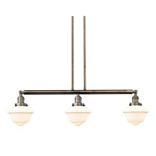 A thumbnail of the Innovations Lighting 213-S Small Oxford Brushed Brass / Matte White Cased