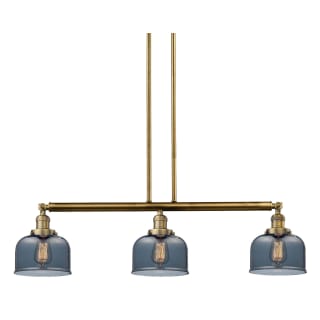 A thumbnail of the Innovations Lighting 213-S Large Bell Brushed Brass / Plated Smoked