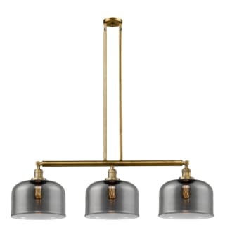 A thumbnail of the Innovations Lighting 213 X-Large Bell Brushed Brass / Plated Smoke