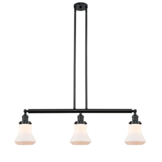 A thumbnail of the Innovations Lighting 213 Bellmont Matte Black / Matte White