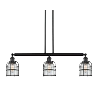 A thumbnail of the Innovations Lighting 213-S Small Bell Cage Matte Black / Seedy