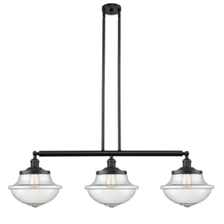 A thumbnail of the Innovations Lighting 213 Large Oxford Matte Black / Seedy