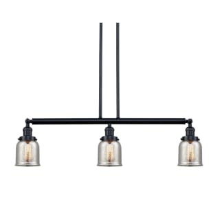 A thumbnail of the Innovations Lighting 213-S Small Bell Matte Black / Silver Plated Mercury