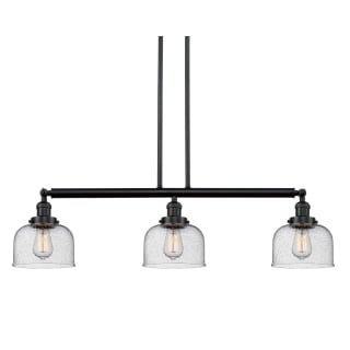 A thumbnail of the Innovations Lighting 213-S Large Bell Matte Black / Seedy