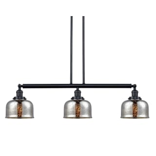 A thumbnail of the Innovations Lighting 213-S Large Bell Matte Black / Silver Plated Mercury
