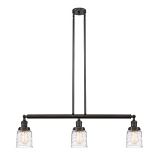 A thumbnail of the Innovations Lighting 213-10-38 Bell Linear Oil Rubbed Bronze / Deco Swirl