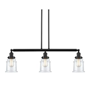 A thumbnail of the Innovations Lighting 213-S Canton Oil Rubbed Bronze / Clear