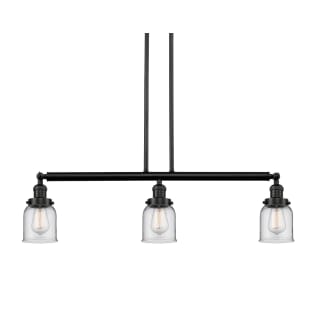 A thumbnail of the Innovations Lighting 213-S Small Bell Oil Rubbed Bronze / Clear