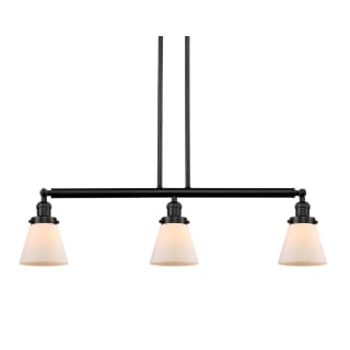A thumbnail of the Innovations Lighting 213-S Small Cone Oil Rubbed Bronze / Matte White Cased