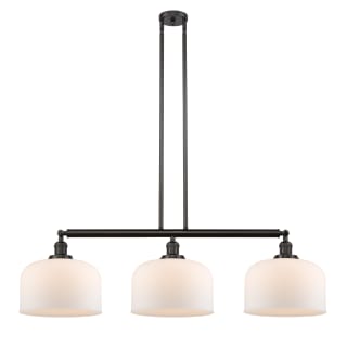 A thumbnail of the Innovations Lighting 213 X-Large Bell Oil Rubbed Bronze / Matte White