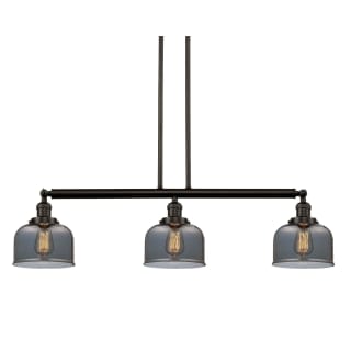 A thumbnail of the Innovations Lighting 213-S Large Bell Oil Rubbed Bronze / Plated Smoked