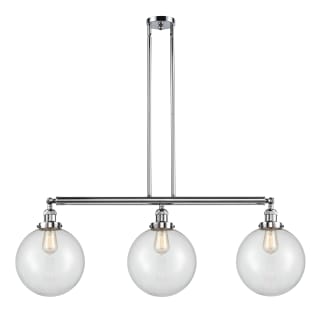 A thumbnail of the Innovations Lighting 213 X-Large Beacon Polished Chrome / Clear