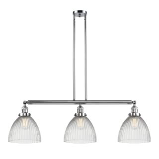 A thumbnail of the Innovations Lighting 213 Seneca Falls Polished Chrome / Clear Halophane