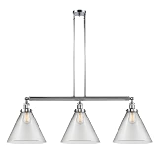 A thumbnail of the Innovations Lighting 213 X-Large Cone Polished Chrome / Clear