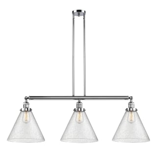 A thumbnail of the Innovations Lighting 213 X-Large Cone Polished Chrome / Seedy