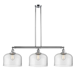 A thumbnail of the Innovations Lighting 213 X-Large Bell Polished Chrome / Clear