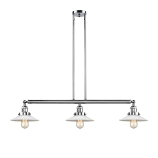 A thumbnail of the Innovations Lighting 213 Halophane Polished Nickel / Matte White Halophane