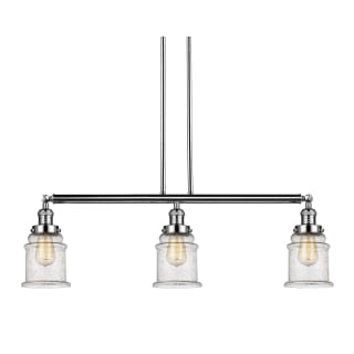 A thumbnail of the Innovations Lighting 213-S Canton Polished Nickel / Seedy