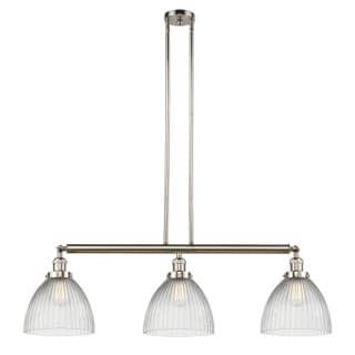 A thumbnail of the Innovations Lighting 213 Seneca Falls Polished Nickel / Clear Halophane