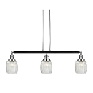 A thumbnail of the Innovations Lighting 213-S Colton Polished Nickel / Thick Clear Halophane