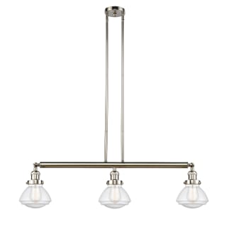 A thumbnail of the Innovations Lighting 213-S Olean Polished Nickel / Seedy