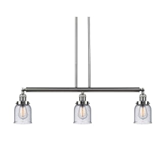 A thumbnail of the Innovations Lighting 213-S Small Bell Brushed Satin Nickel / Seedy