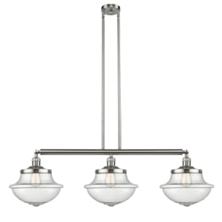 A thumbnail of the Innovations Lighting 213 Large Oxford Brushed Satin Nickel / Seedy