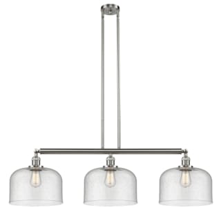 A thumbnail of the Innovations Lighting 213 X-Large Bell Brushed Satin Nickel / Seedy