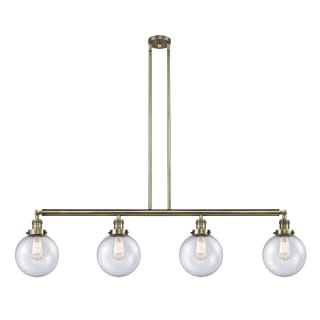A thumbnail of the Innovations Lighting 214 Large Beacon Antique Brass / Seedy