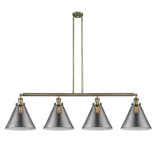 A thumbnail of the Innovations Lighting 214 X-Large Cone Antique Brass / Plated Smoke