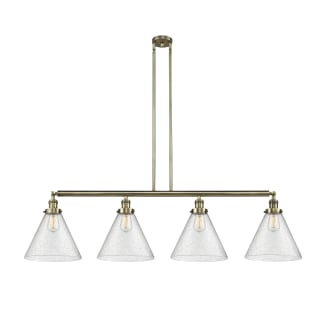 A thumbnail of the Innovations Lighting 214 X-Large Cone Antique Brass / Seedy