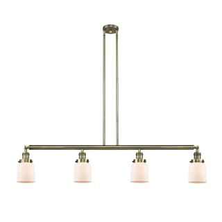 A thumbnail of the Innovations Lighting 214 Small Bell Antique Brass / Matte White