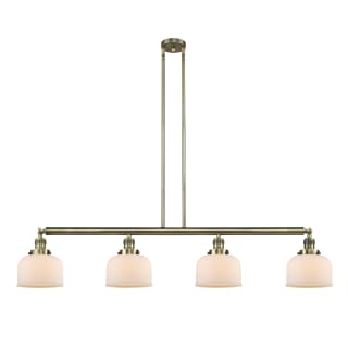 A thumbnail of the Innovations Lighting 214 Large Bell Antique Brass / Matte White