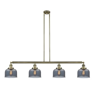 A thumbnail of the Innovations Lighting 214 Large Bell Antique Brass / Plated Smoke
