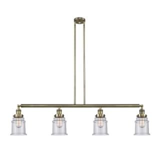 A thumbnail of the Innovations Lighting 214 Canton Antique Brass / Seedy